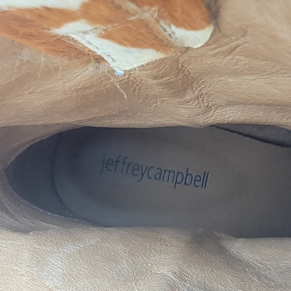 Jeffrey Campbell Cow Print Western Boots SIZE 8.5 - Picture 9 of 9